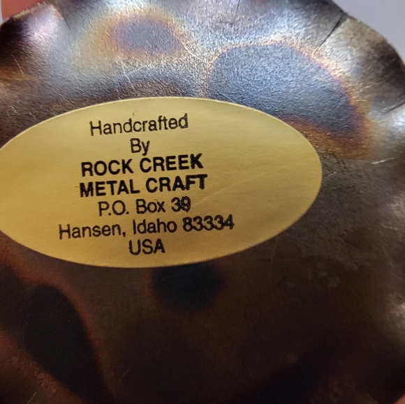 4" Metal Craft Golf Sculpture - Nuts & Bolts Decor Art By Rock Creek vintage - Picture 3 of 3